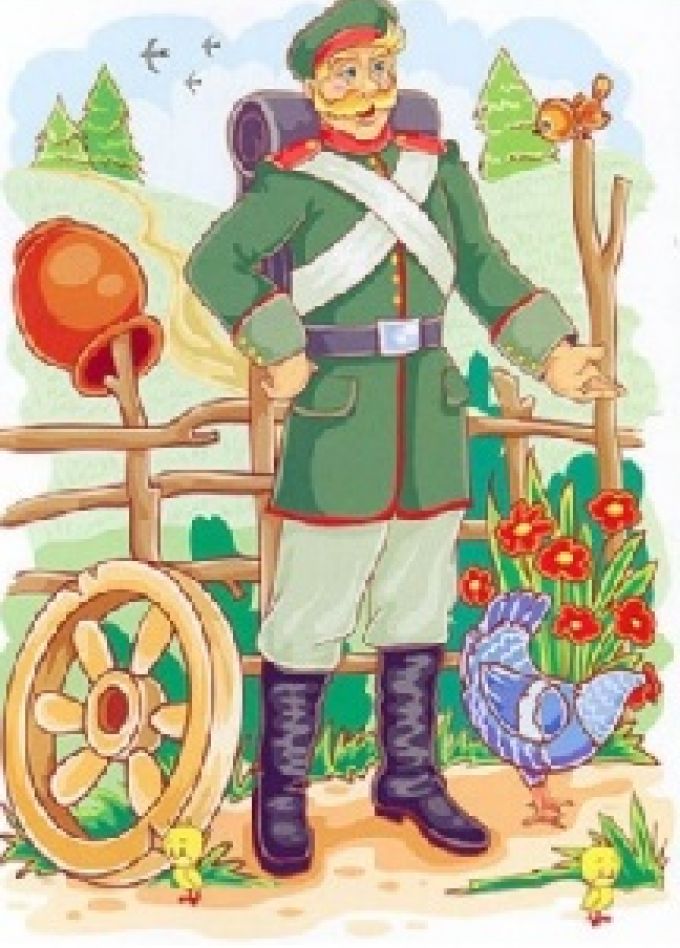 Солдат Филат и Король Гишпанский. Камерная сцена.